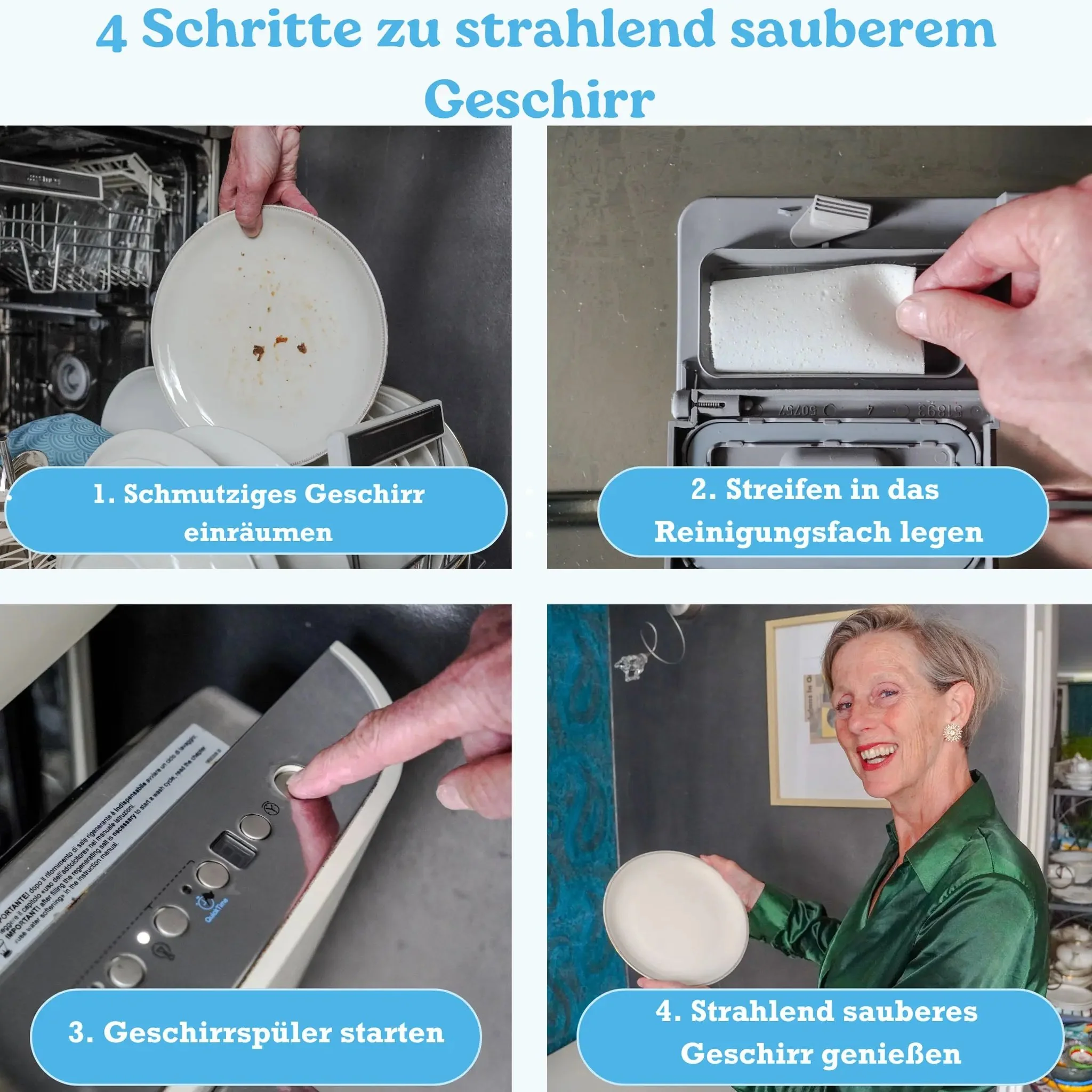 Umweltfreundliche Spülmaschinen-Blätter - Image 4